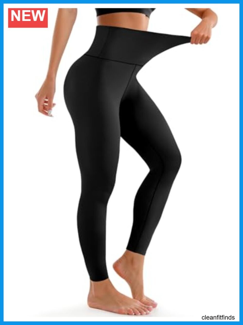High Waisted Full Length Buttery Soft Yoga Leggings Tummy Control Workout Pants